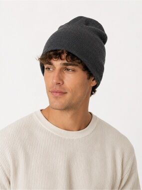 Target Gray Knit Beanie Hat
